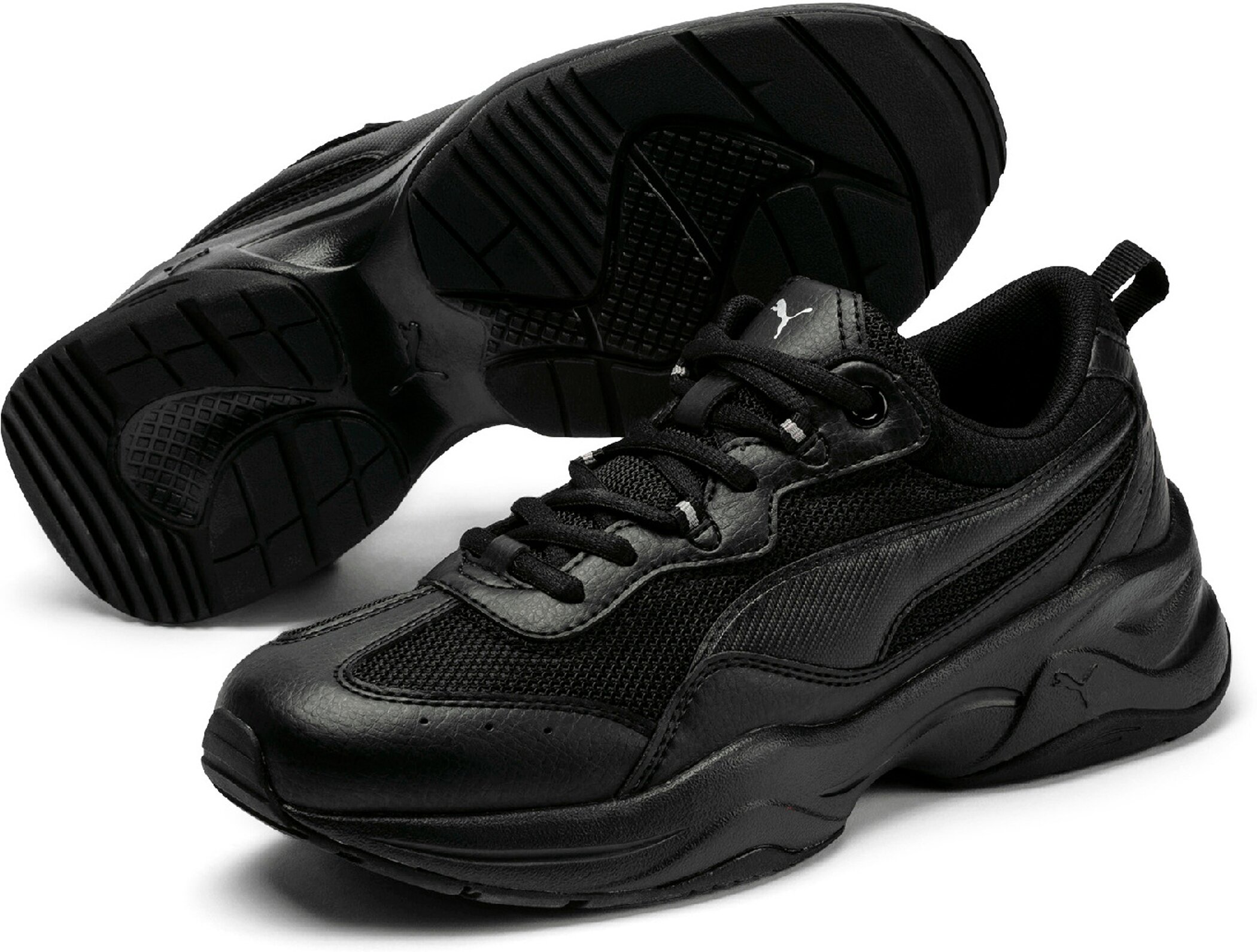 PUMA Cilia 369778 001 PUMA BLACK-PUMA SILVER-PEA