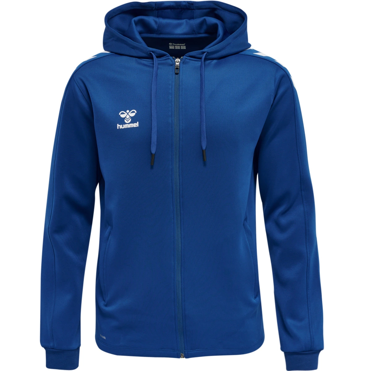 HUMMEL HUMMEL_Unisex_Adults_Unisex_Kids_hmlCORE_XK_POLY_ZIP_HOOD_SWEAT 211484 7045 TRUE BLUE