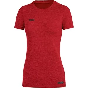 JAKO Damen_T_Shirt_Premium_Basics A4T023DA6129D 01 rot meliert