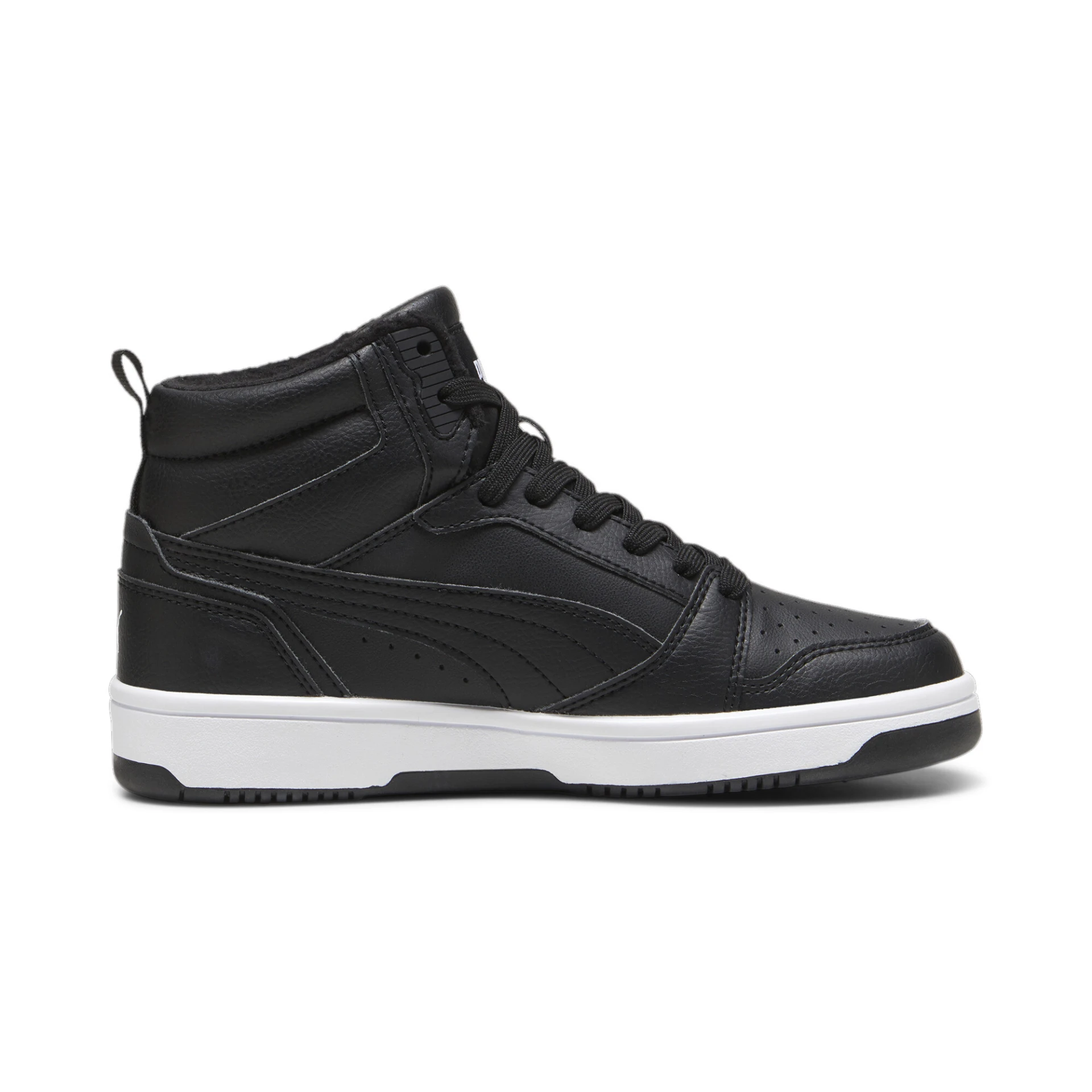 PUMA Puma_Rebound_V6_Mid_WTR_Jr 394685 001 PUMA Black-PUMA White