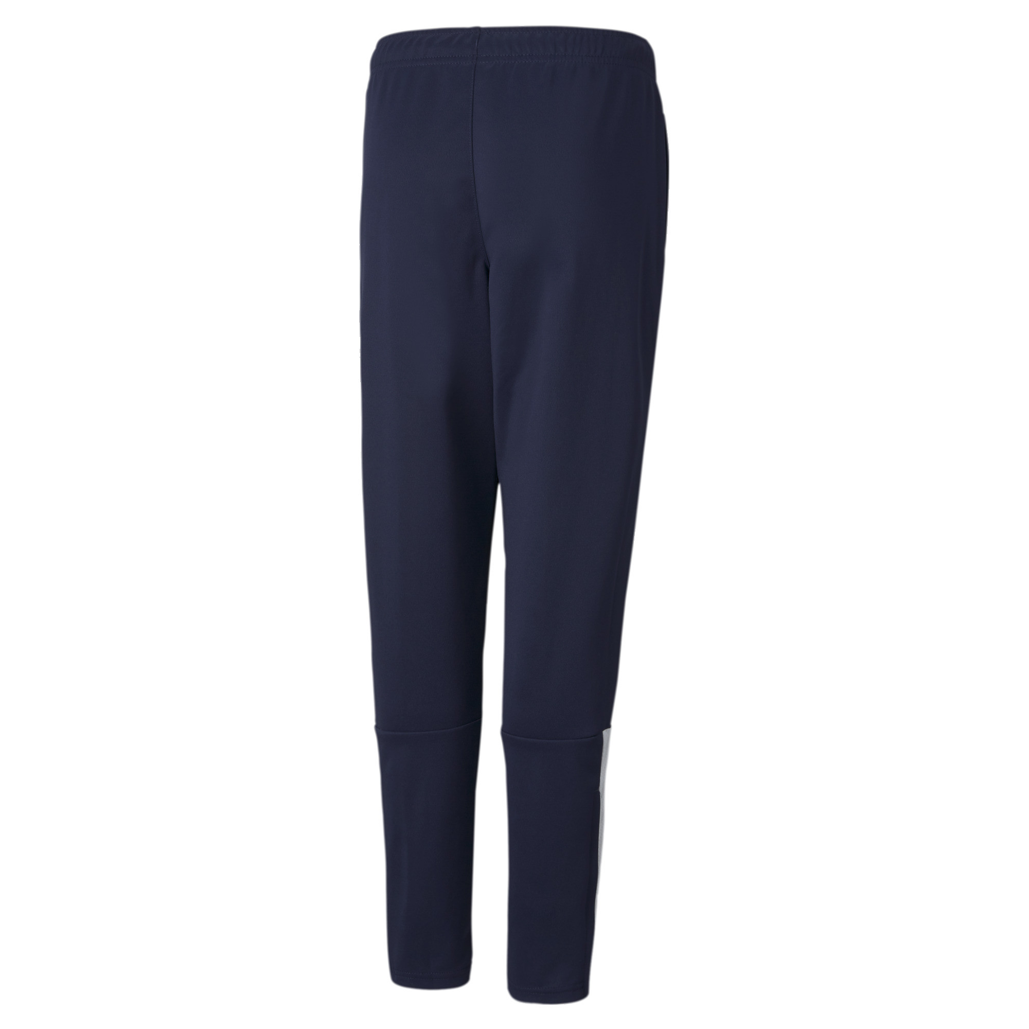 PUMA teamLIGA_Training_Pants_Jr 657243 006 PEACOAT-PUMA WHITE
