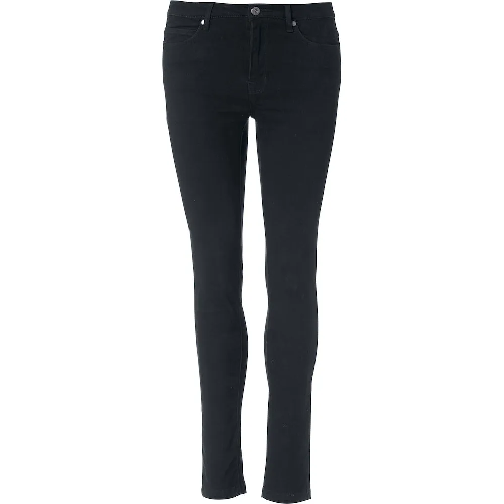 CLIQUE 5_Pocket_Stretch_Women 022041 99 schwarz
