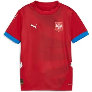 PUMA Kinder_Fantrikot_FSS_Home_Jersey_Replica_Jr 774091 001 DARK CHERRY-PUMA TEAM ROYA