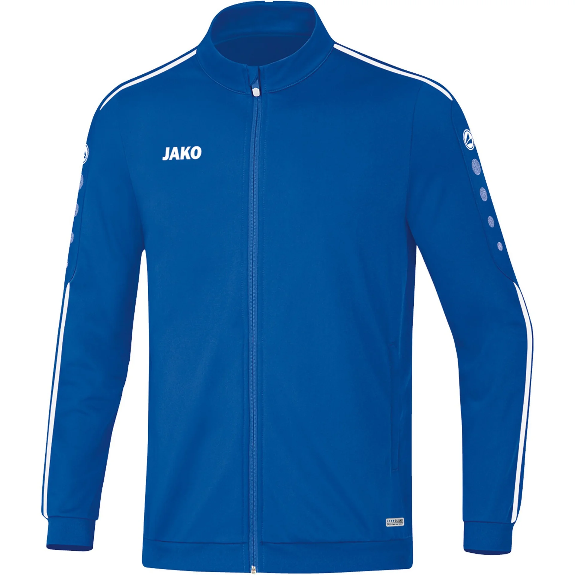 JAKO Kinder_Polyesterjacke_Striker_20 9319K 04 royal/weiß