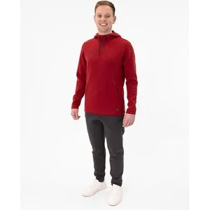 JAKO Herren_Kapuzensweat_Premium_Basics A4T023HR6729 01 rot meliert