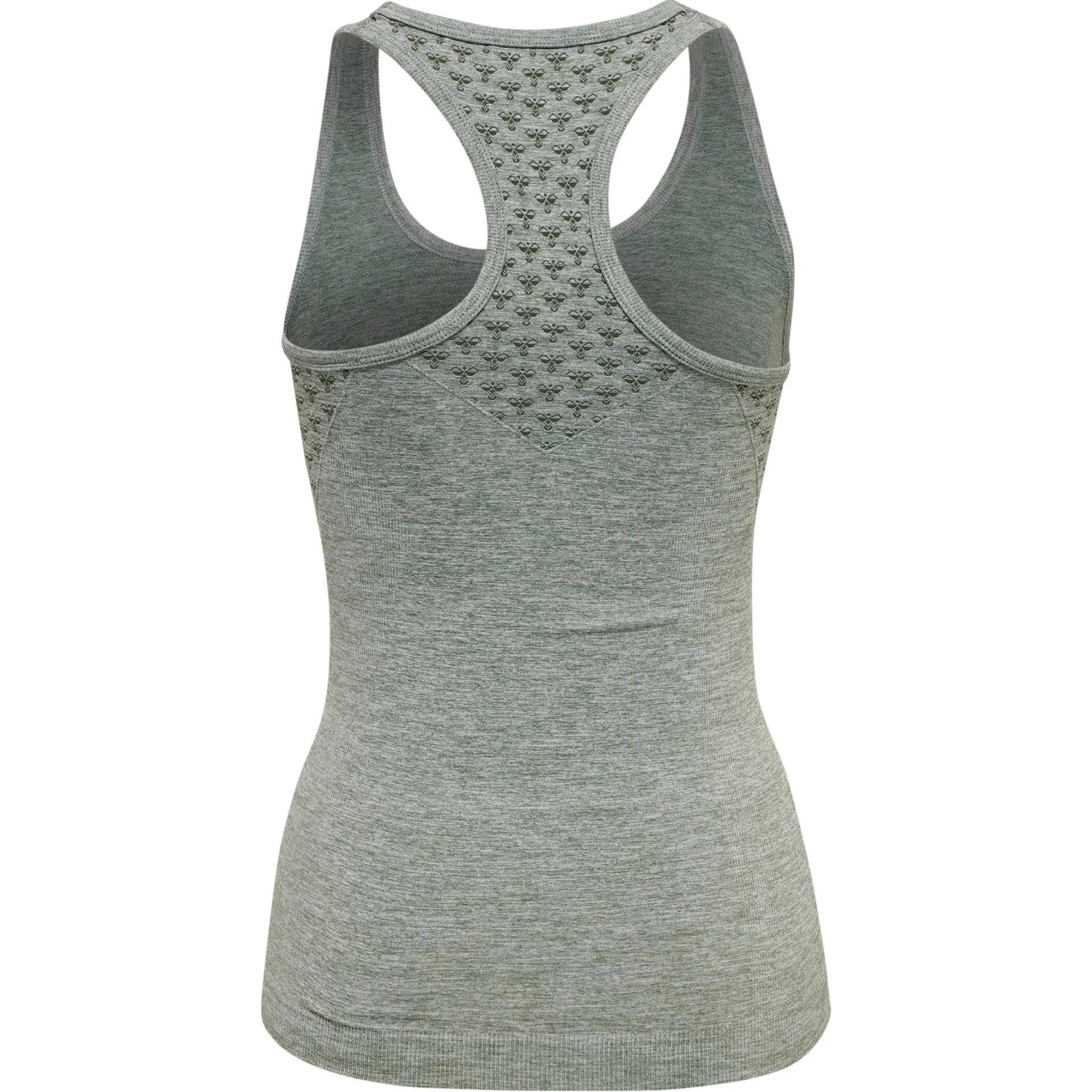 HUMMEL Damen_Shirt_hmlCI_SEAMLESS_TOP 210495 2121 LILY PAD MELANGE