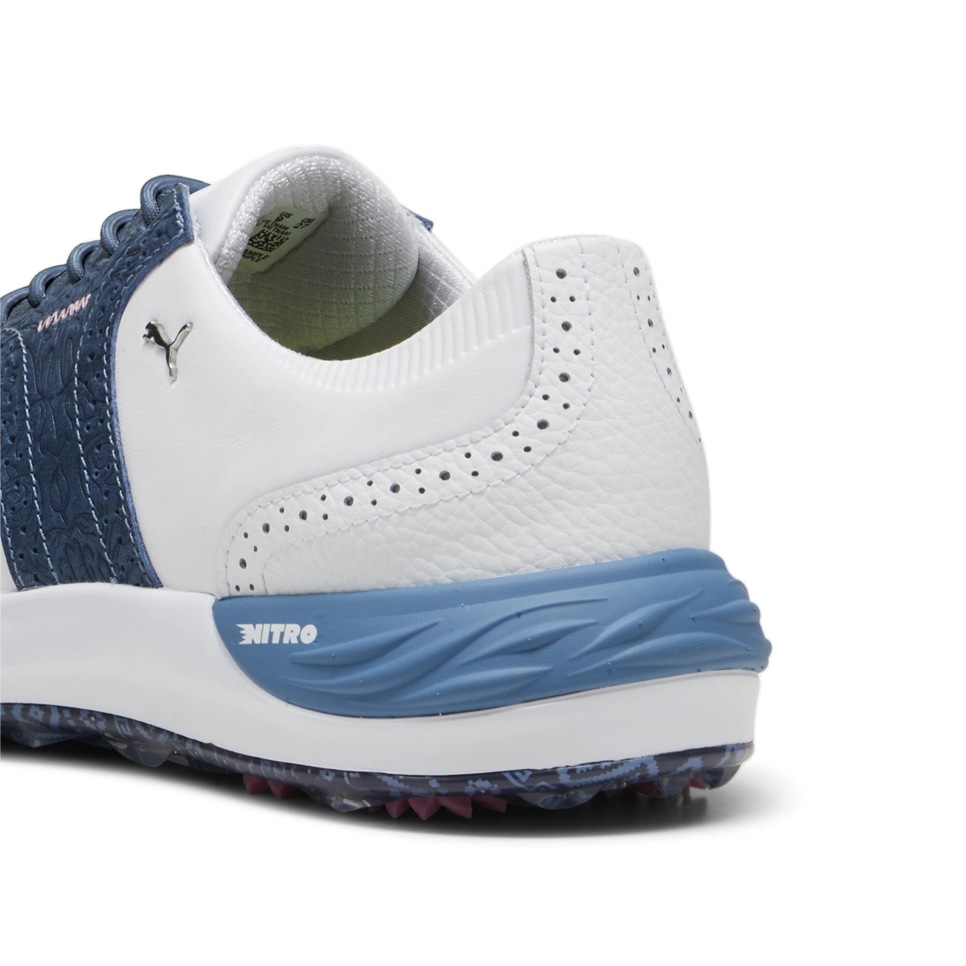 PUMA Phantomcat_NITRO_Fair_Isle 310223 001 PUMA White-Blue Horizon