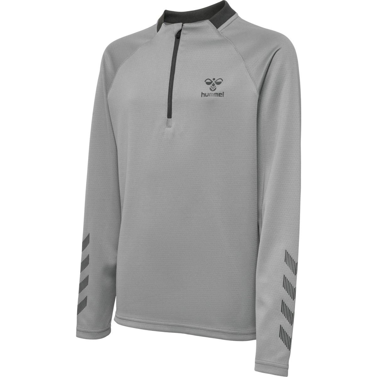 HUMMEL hmlGG12_ACTION_HALF_ZIP_SWEAT_KIDS 213936 1100 ALLOY