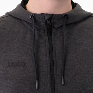 JAKO Herren_Kapuzenjacke_Premium_Basics A4T023HR6829 21 anthrazit meliert