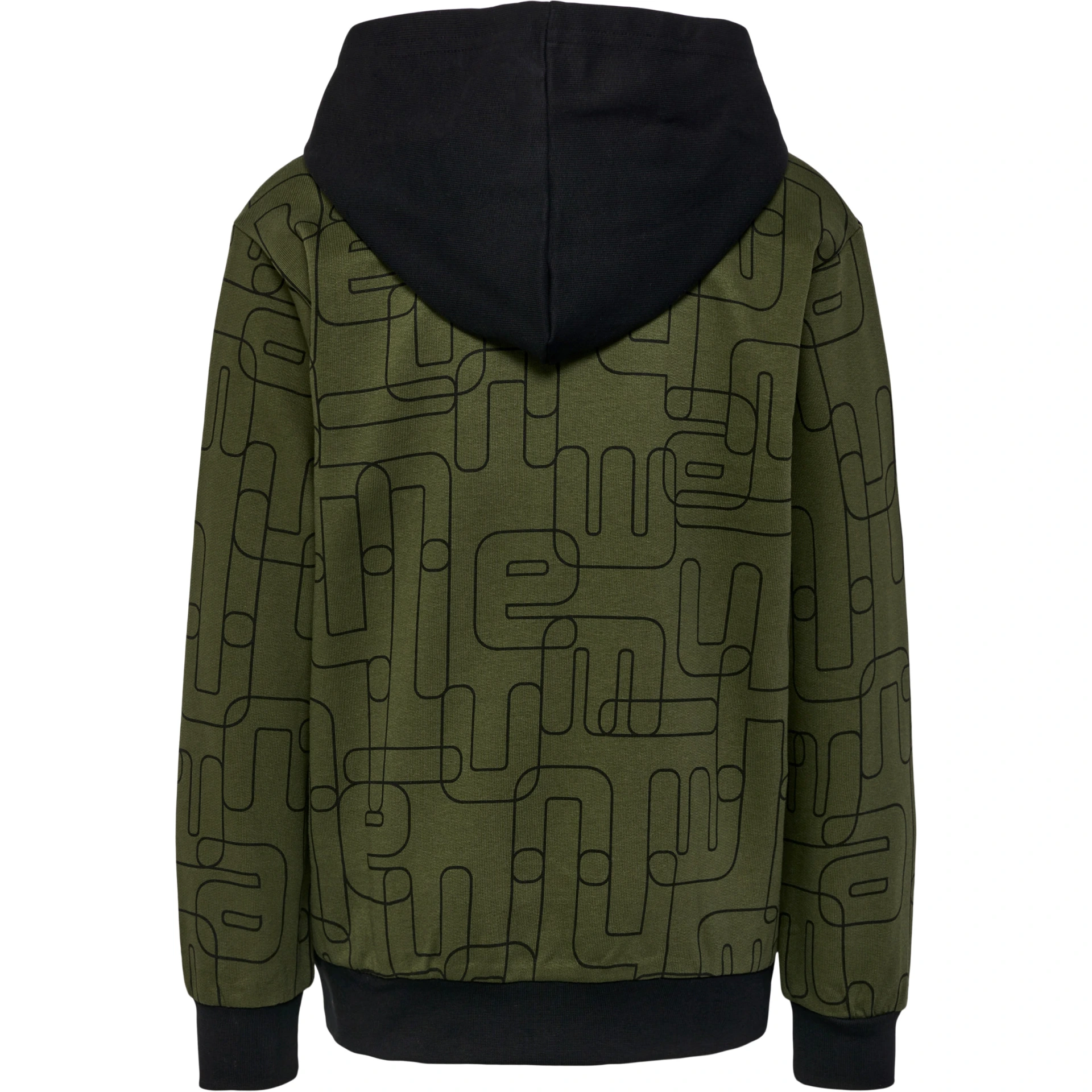 HUMMEL hmlEQUALITY_HOODIE___OLIVE_NIGHT___128 220805 6453 OLIVE NIGHT