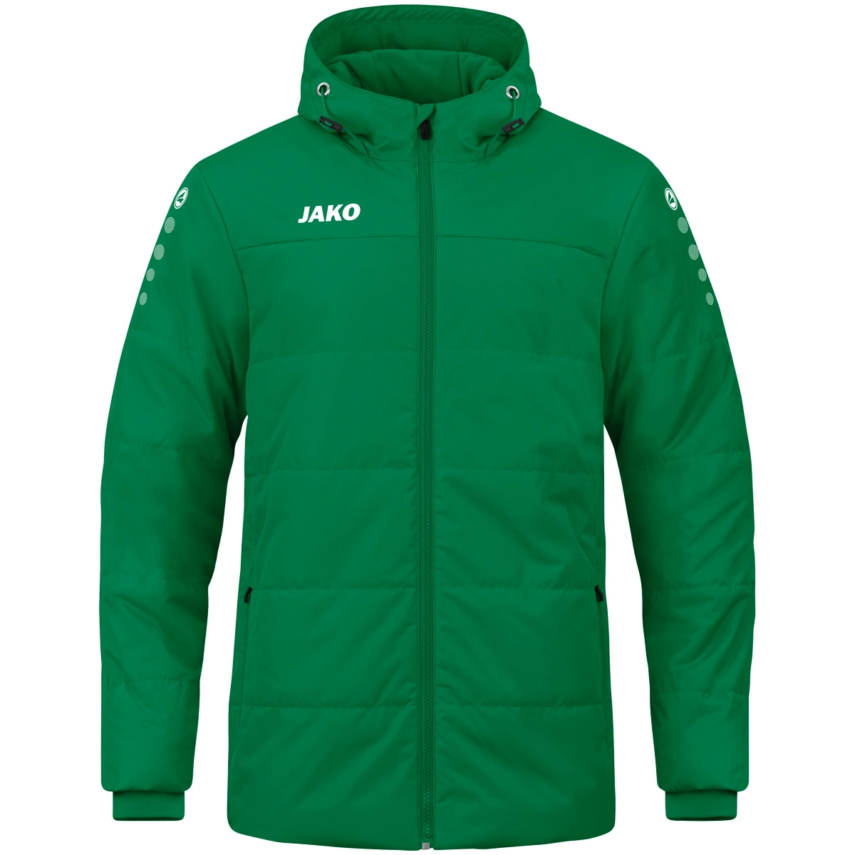 JAKO Coachjacke_Team_mit_Kapuze 7103K 200 sportgrün