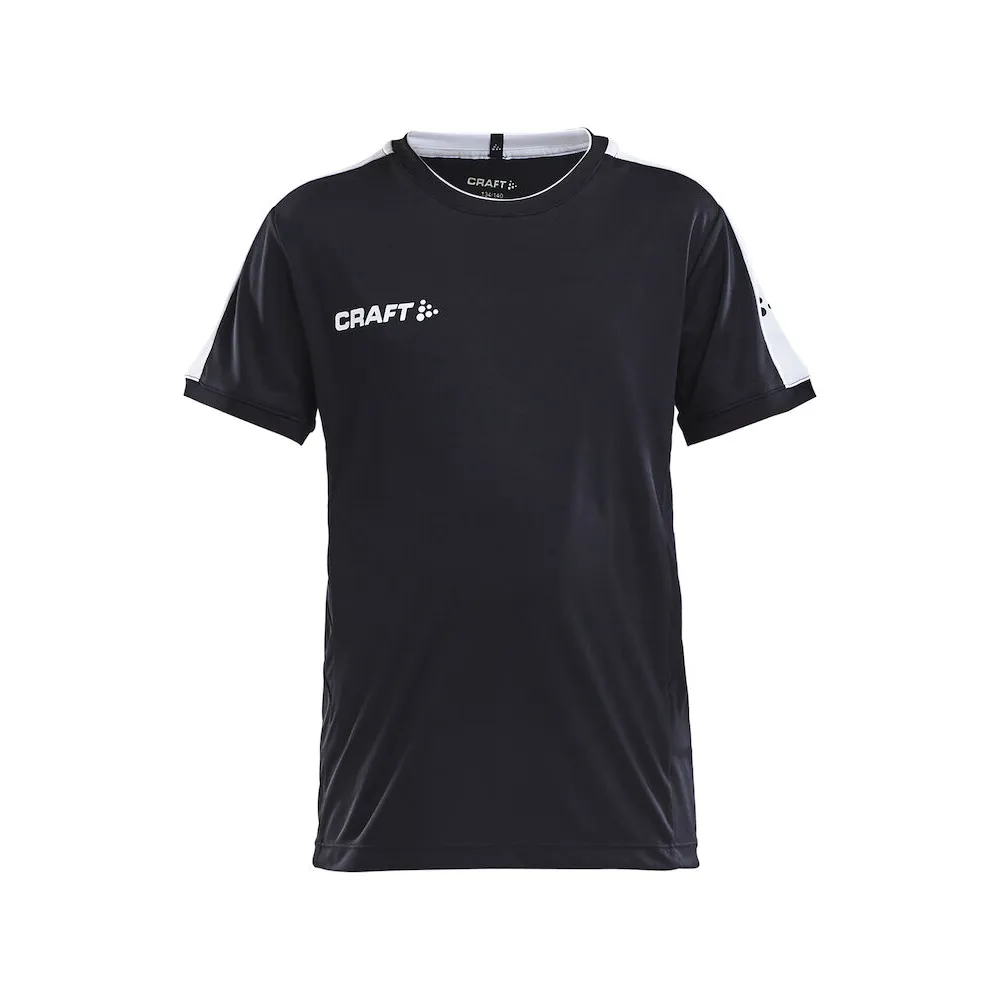 CRAFT Progress_Practise_Tee_Jr 1905636 9900 BLACK/WHITE