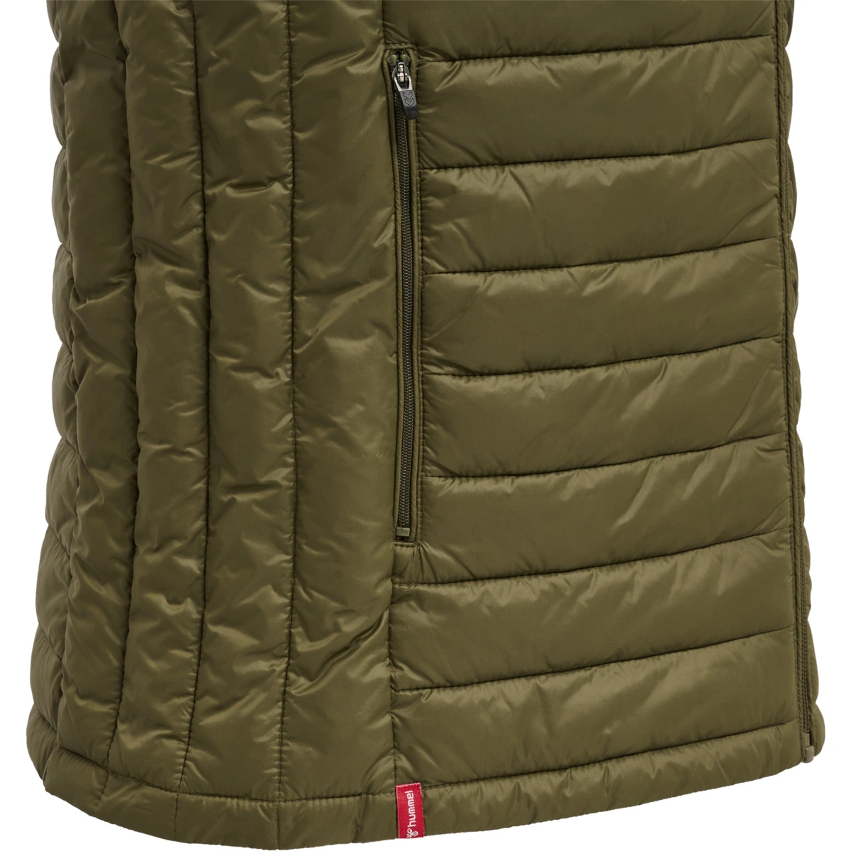HUMMEL hmlRED_QUILTED_WAISTCOAT 215212 6086 DARK OLIVE