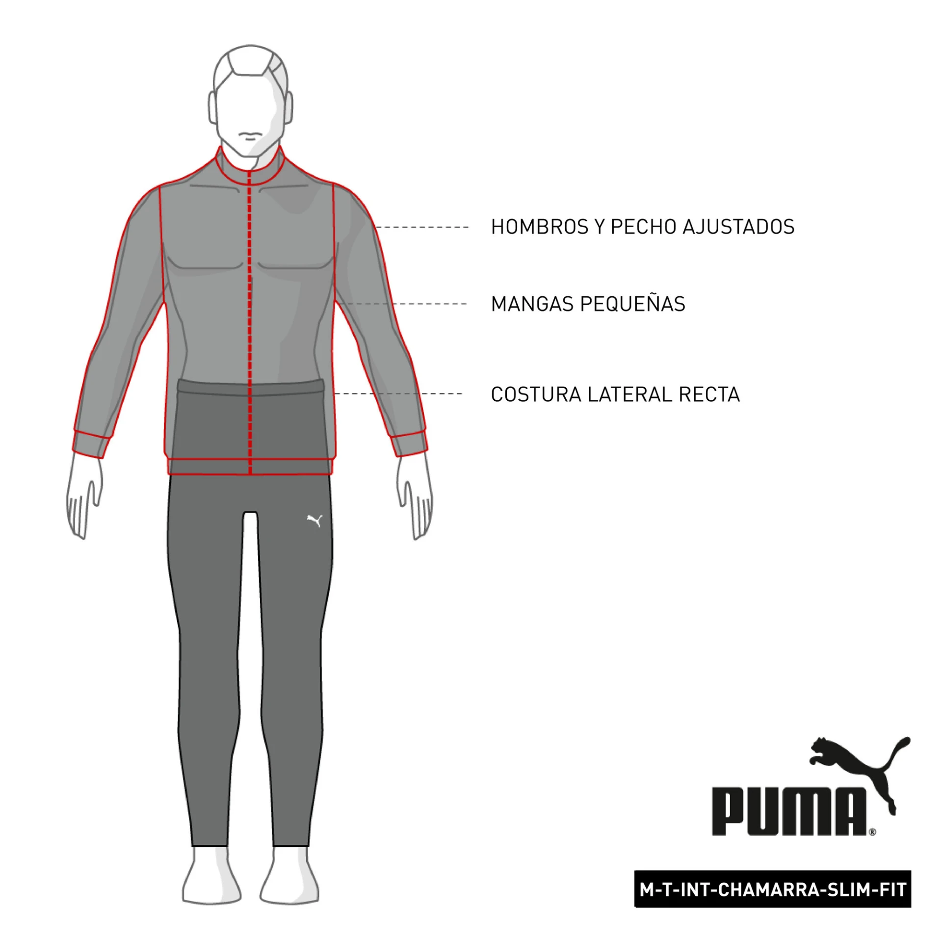 PUMA ACM_Casuals_Hooded_Jkt 772303 001 FOR ALL TIME RED-PUMA BLAC