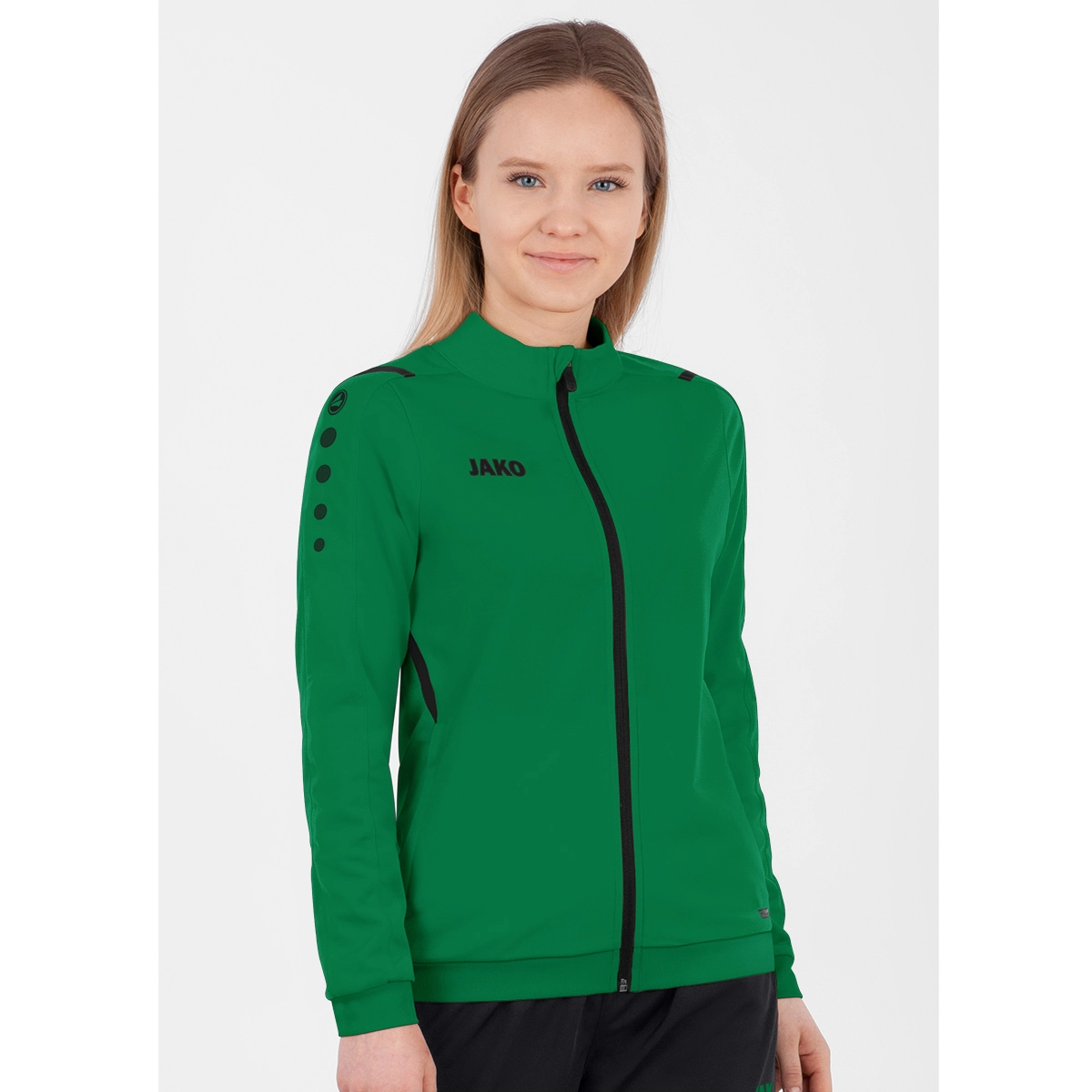 JAKO Polyesterjacke_Challenge 9321K 201 sportgrün/schwarz