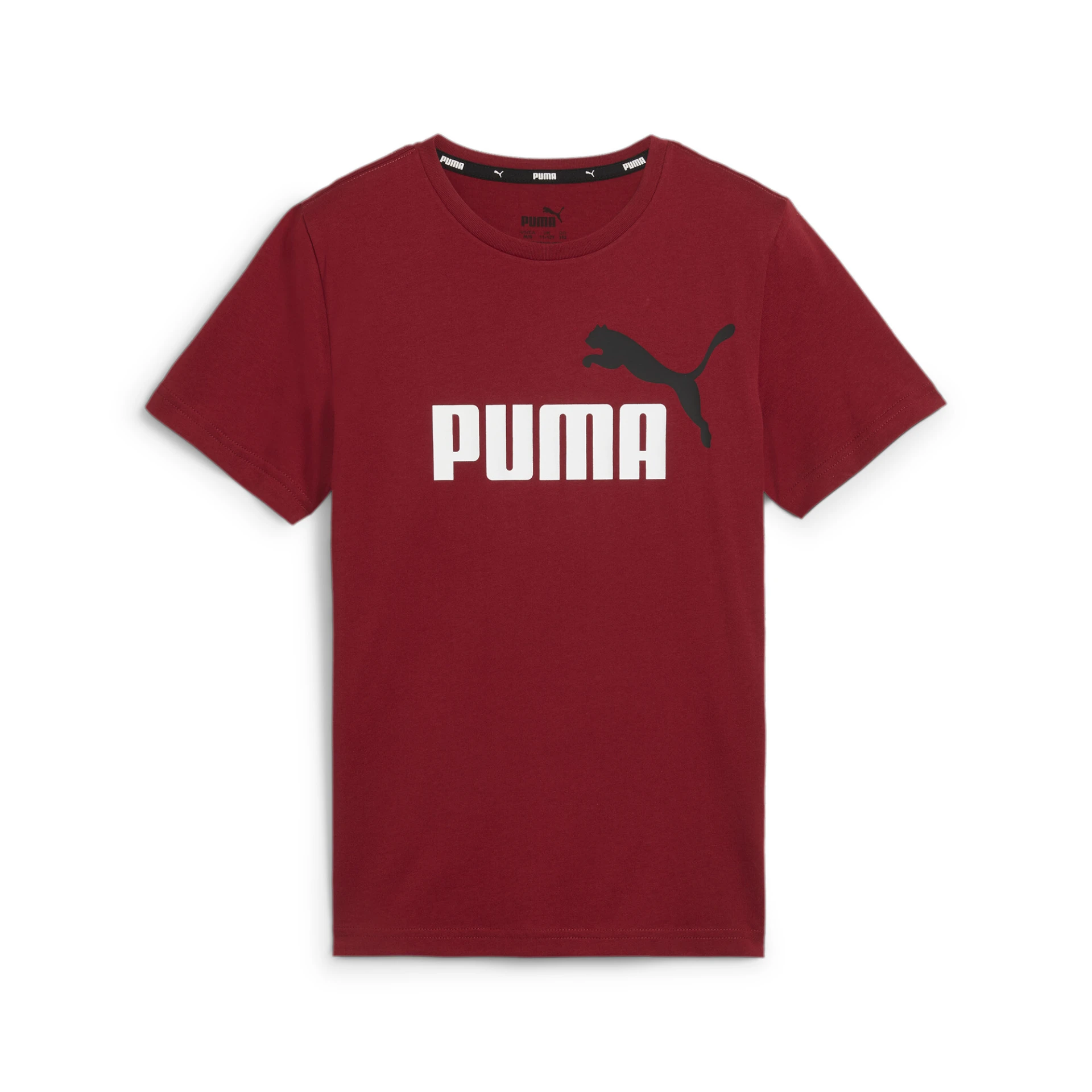 PUMA ESS_plus_2_Col_Logo_Tee_B 586985 014 Intense Red