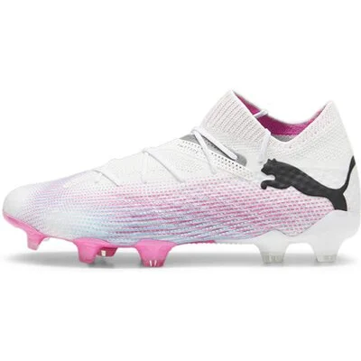 PUMA Damen_Fussball_Rasenschuhe_FUTURE_7_ULTIMATE_FG_AG_Wn 107701 001 PUMA WHITE-PUMA BLACK-POIS