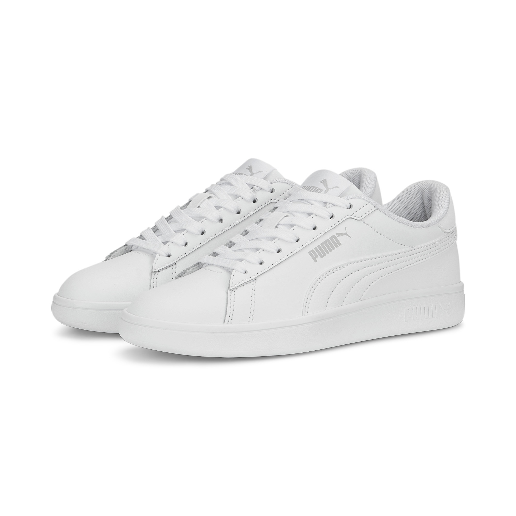 002 PUMA WHITE-COOL LIGHT GRAY