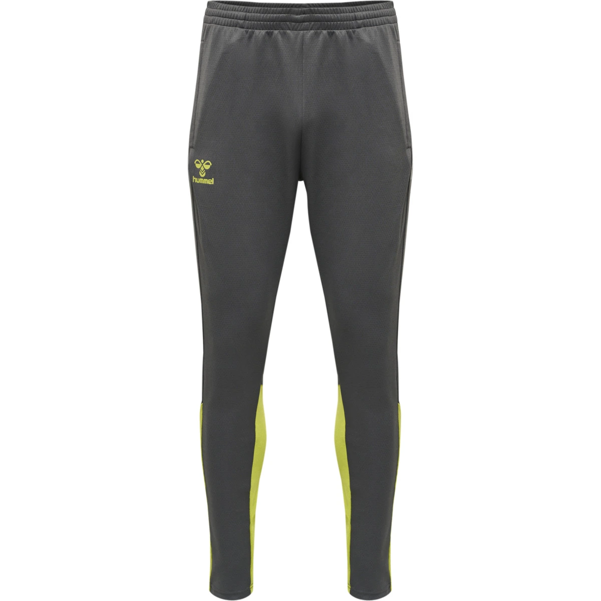 HUMMEL hmlONGRID_POLY_PANTS 216120 2172 FORGED IRON/DARK CITRON