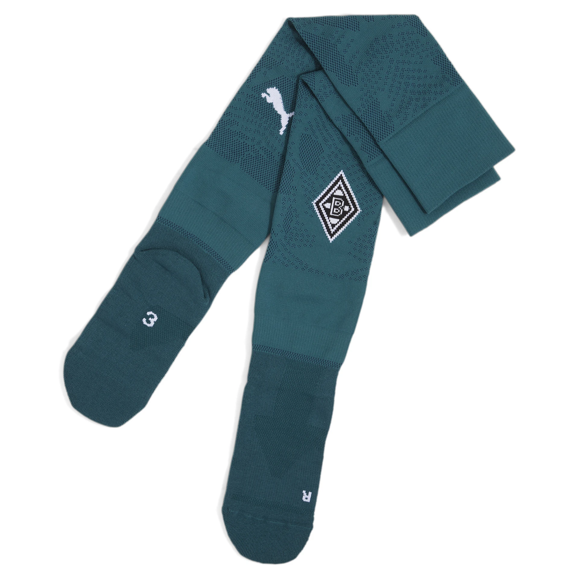 PUMA Team_BMG_GK_Graphic_Socks_Replica 774890 039 Malachite-Persian Blue