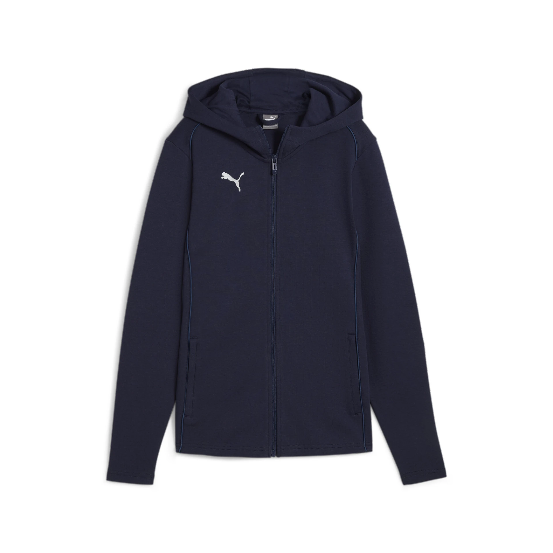 PUMA teamFINAL_Casuals_Hooded_Jkt_Wmn 658531 006 PUMA Navy-PUMA Silver