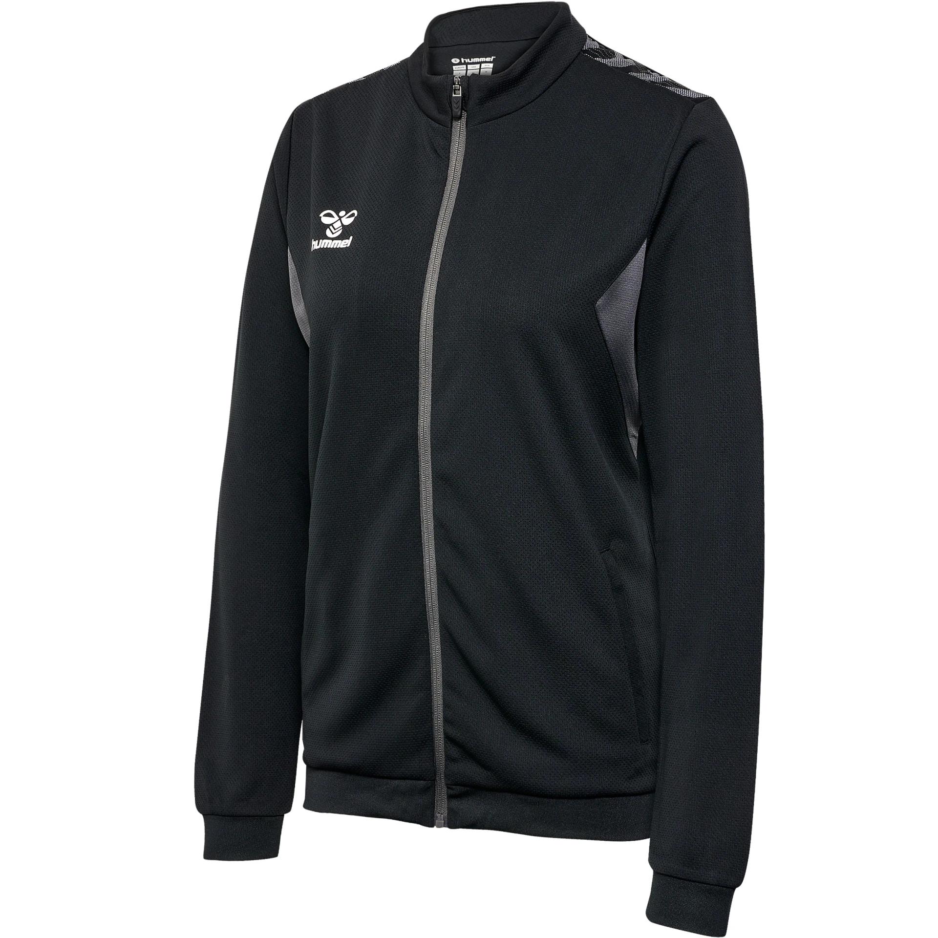 HUMMEL hmlAUTHENTIC_PL_ZIP_JACKET_WOMAN 219984 2001 BLACK