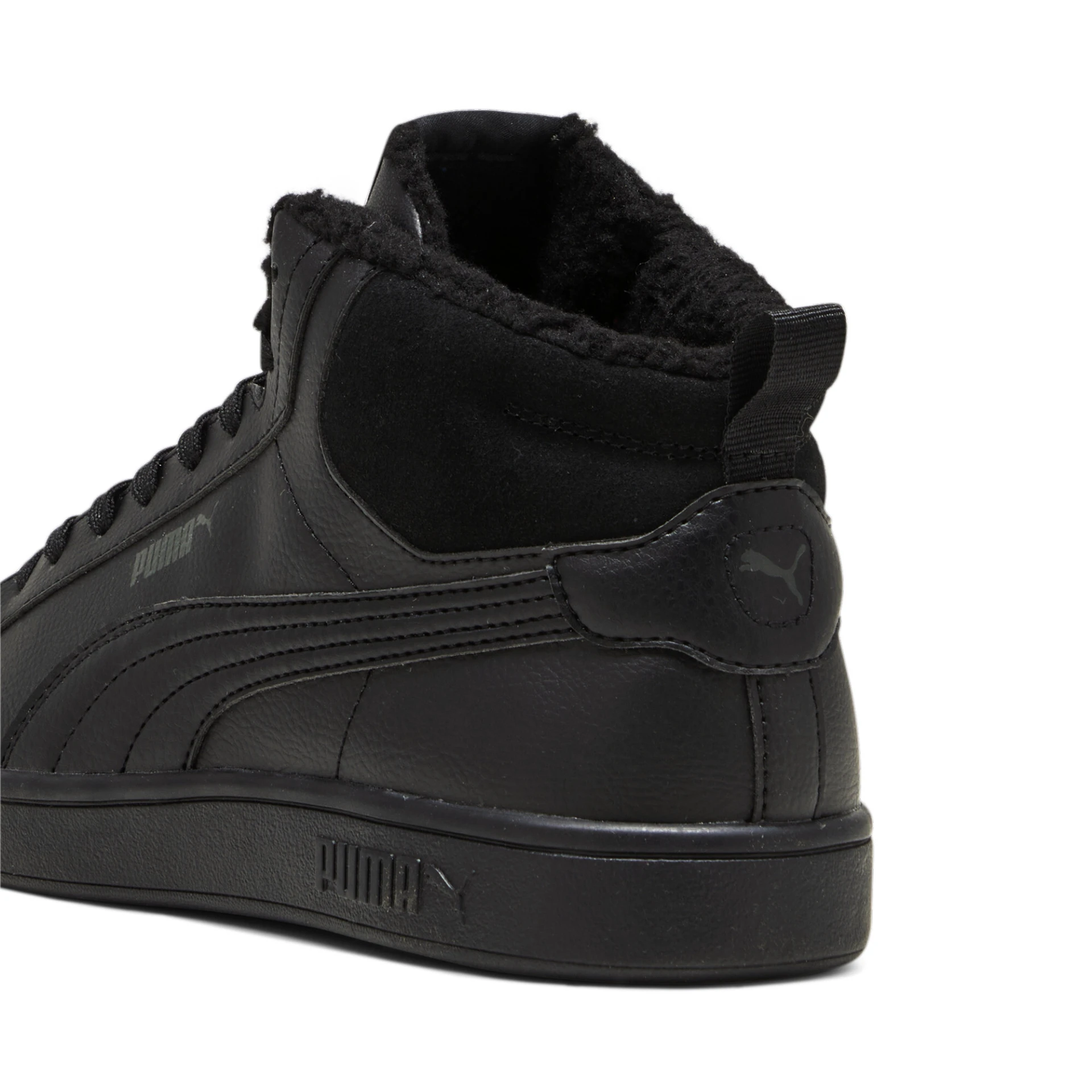 PUMA Puma_Smash_30_Mid_WTR 392335 001 PUMA BLACK-SHADOW GRAY