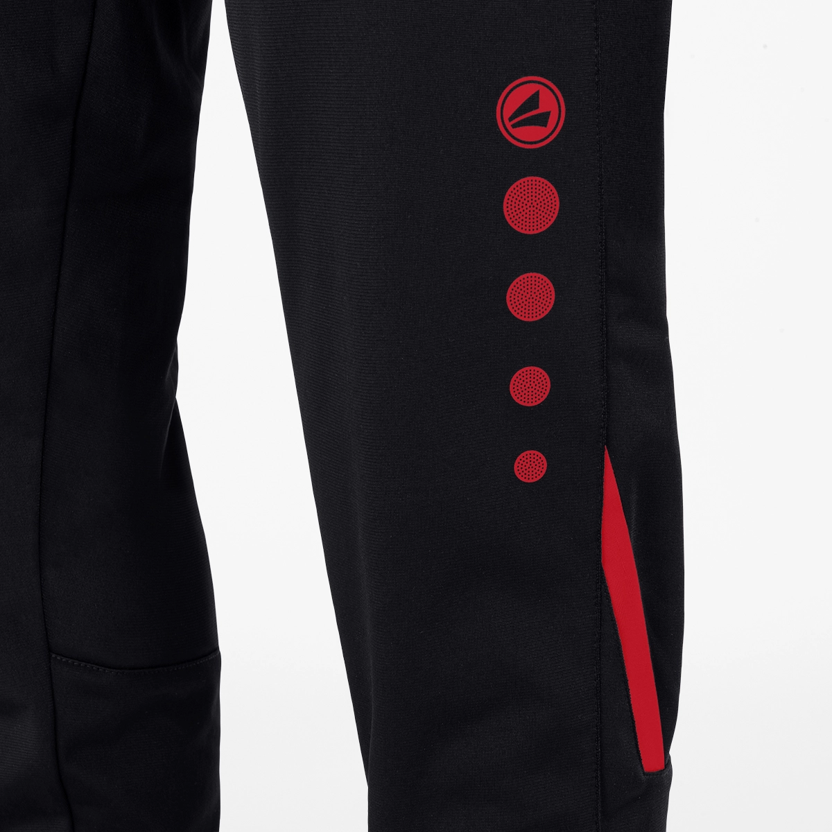 JAKO Polyesterhose_Challenge 9221K 812 schwarz/rot