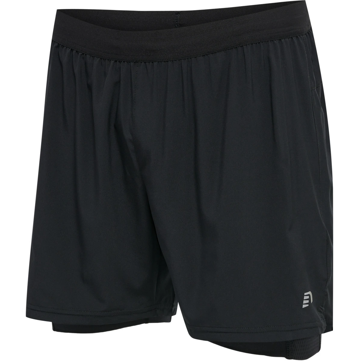 NEWLINE Herren_MENS_CORE_2_IN_1_SHORTS 510112 2001 BLACK