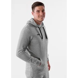 JAKO Herren_Kapuzenjacke_Base A4T023HR6865 41 hellgrau meliert