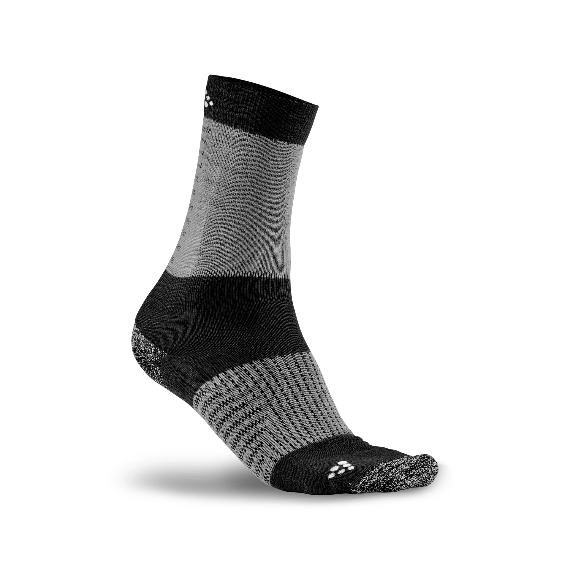 CRAFT XC_Training_Sock 1907902 999975 BLACK/DK GREY MELANGE