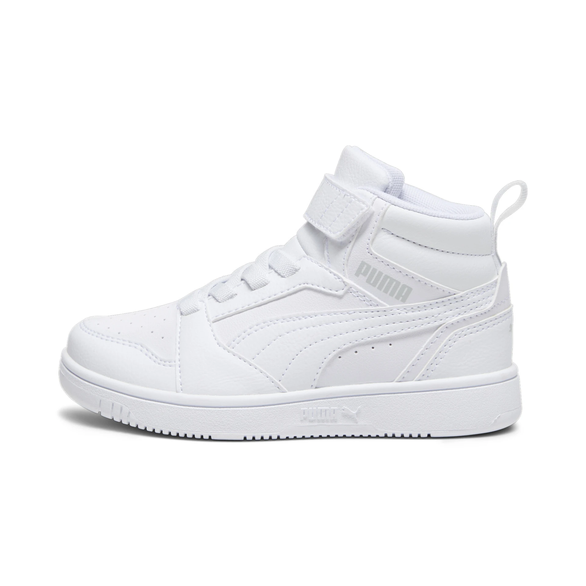 PUMA Puma_Rebound_V6_Mid_AC_plus_PS 393832 005 PUMA WHITE-COOL LIGHT GRAY