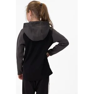 JAKO Kinder_Kapuzensweat_Kapuzenjacke_Iconic A4T027JU6824K 801 schwarz/anthrazit