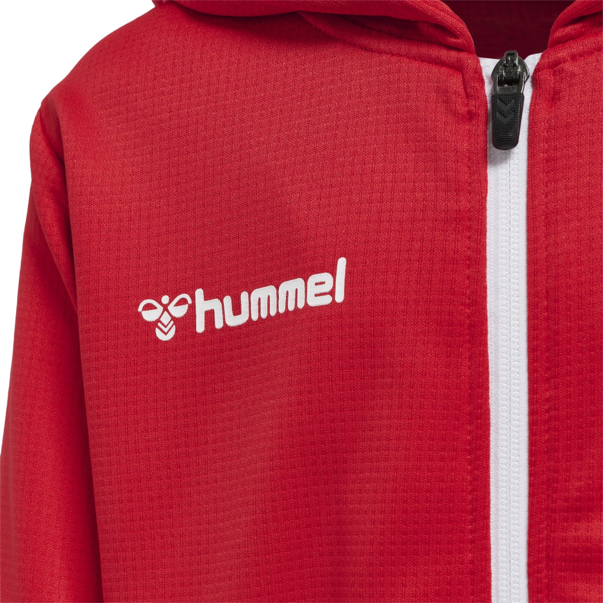 HUMMEL Fussball___Teamsport_Textil___Jacken_Authentic_Poly_Kapuzenjacke_Kids 204938 3062 TRUE RED