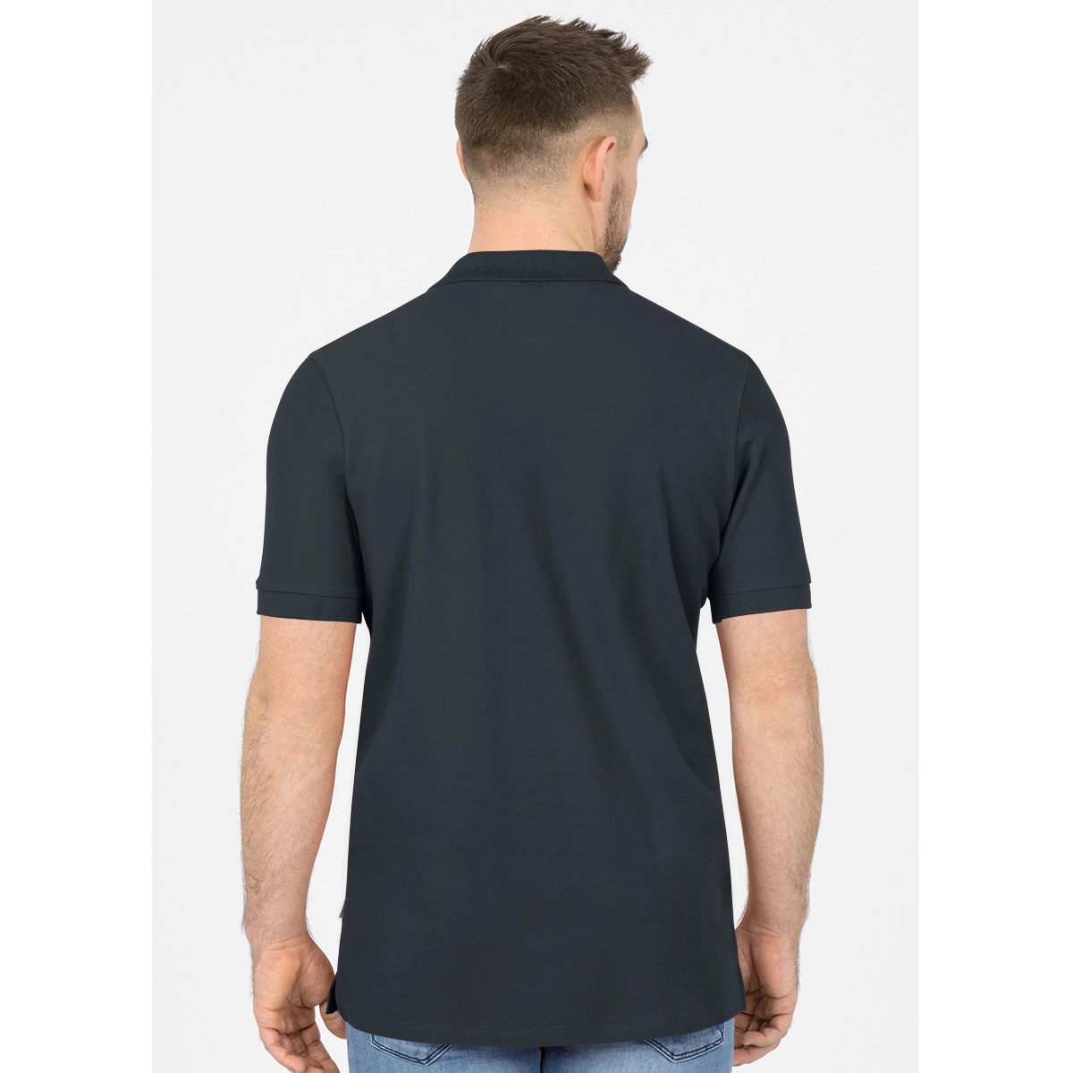JAKO Polo_Organic A4T023KIC6320K 830 anthrazit