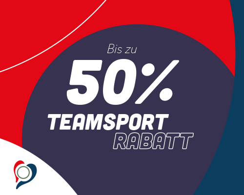 All4Team Teamsport-Prozente bis zu 50% All4Team Teamsport-Prozente bis zu 50%