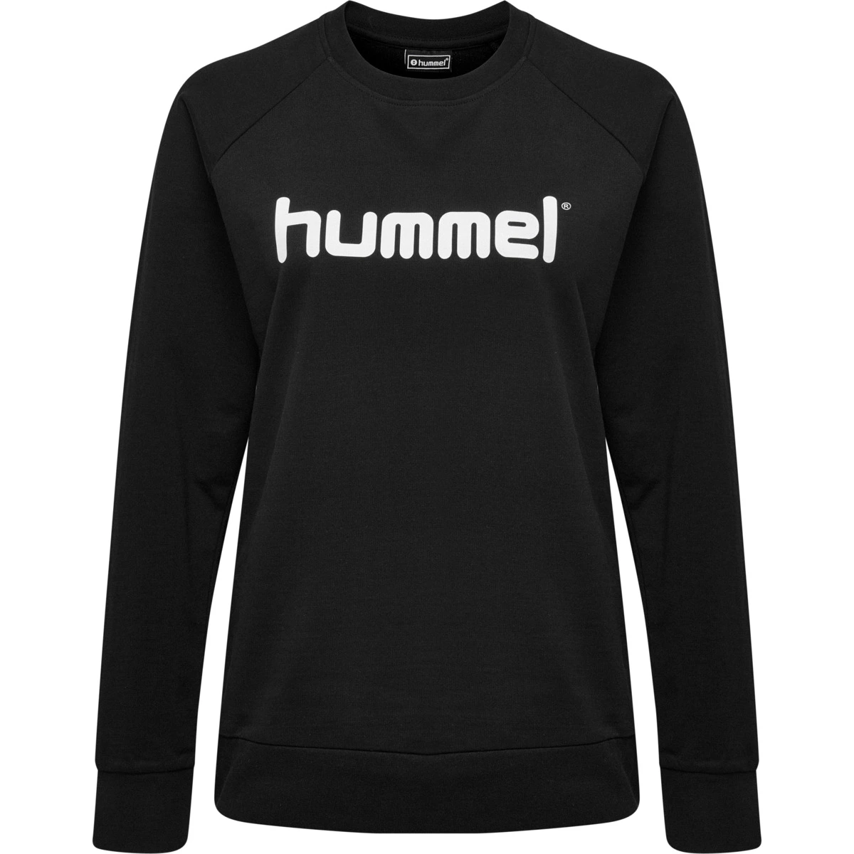 HUMMEL Damen_Sweatshirt_HMLGO_COTTON_LOGO 203519 2001 BLACK