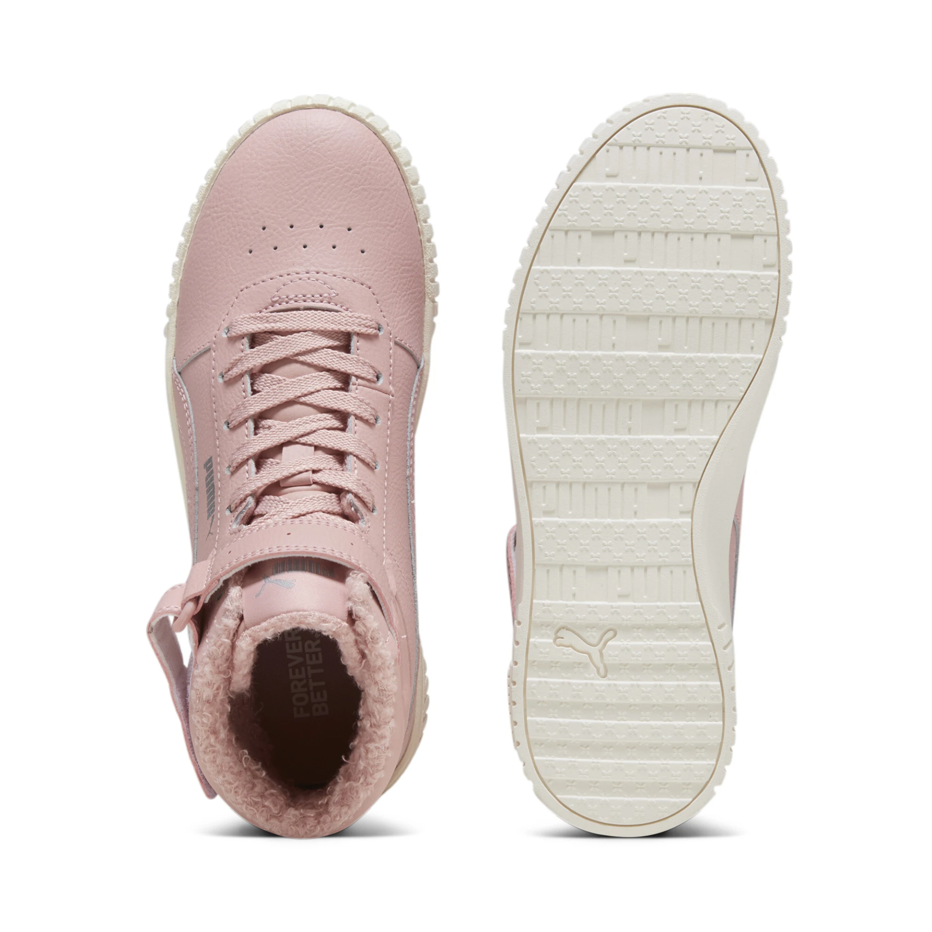 PUMA Carina_20_Mid_WTR_Jr 387380 003 FUTURE PINK-PUMA SILVER-AL