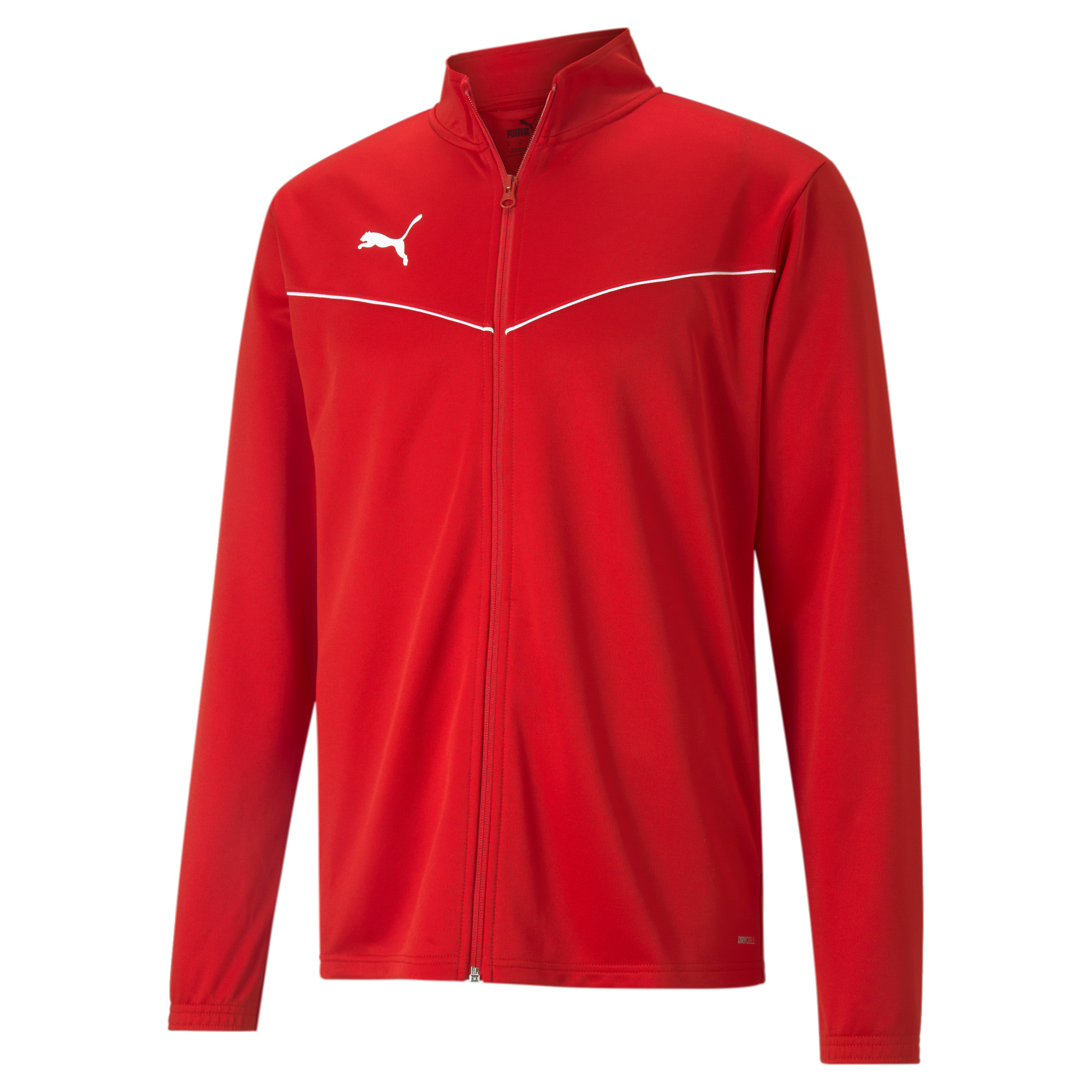 PUMA teamRISE_Training_Poly_Jacket PUMA teamRISE_Training_Poly_Jacket 657392 001 PUMA RED-PUMA WHITE