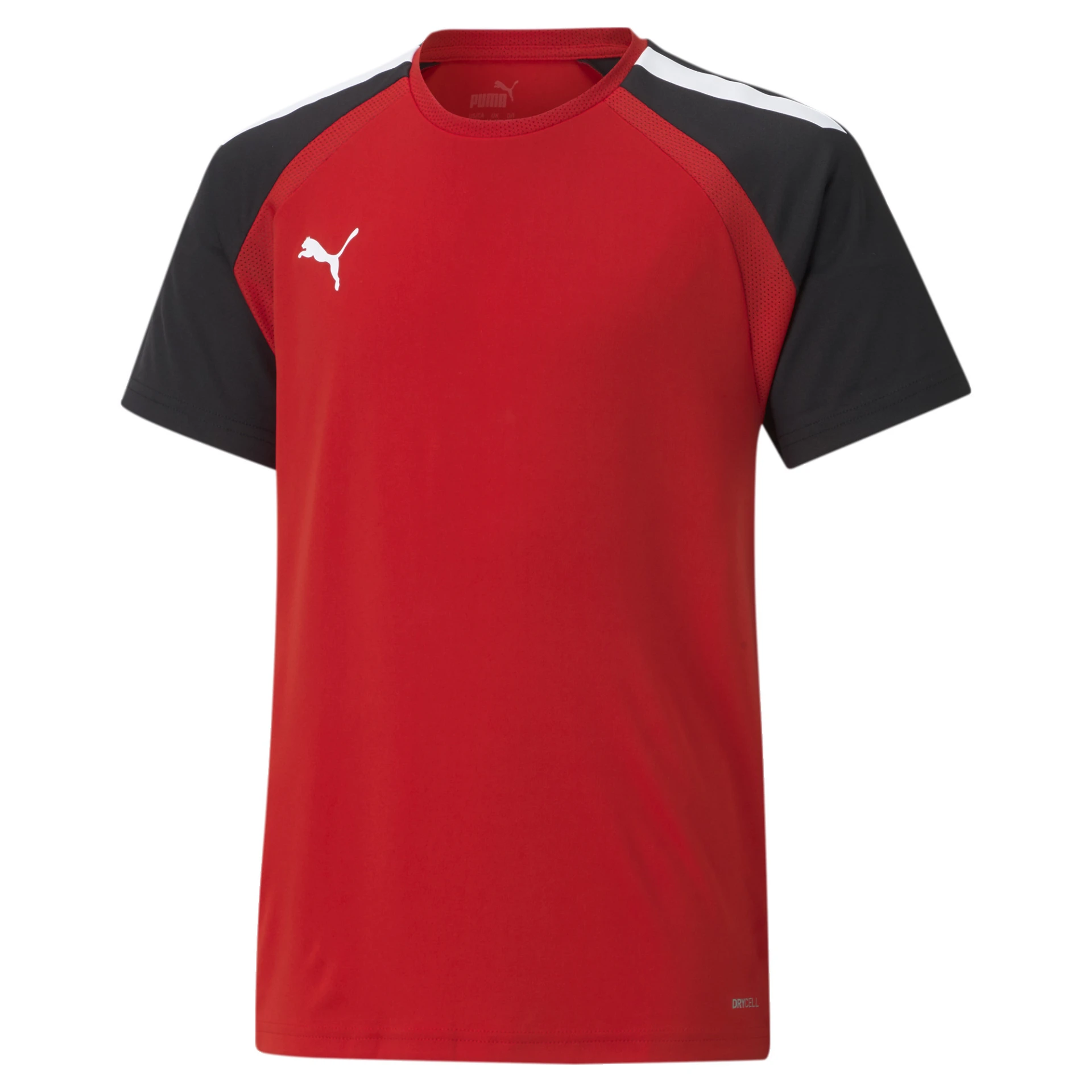 PUMA Kinder_Shirt_teamPACER_Jersey_Jr A4T005704926 001 PUMA RED-PUMA BLACK-PUMA W