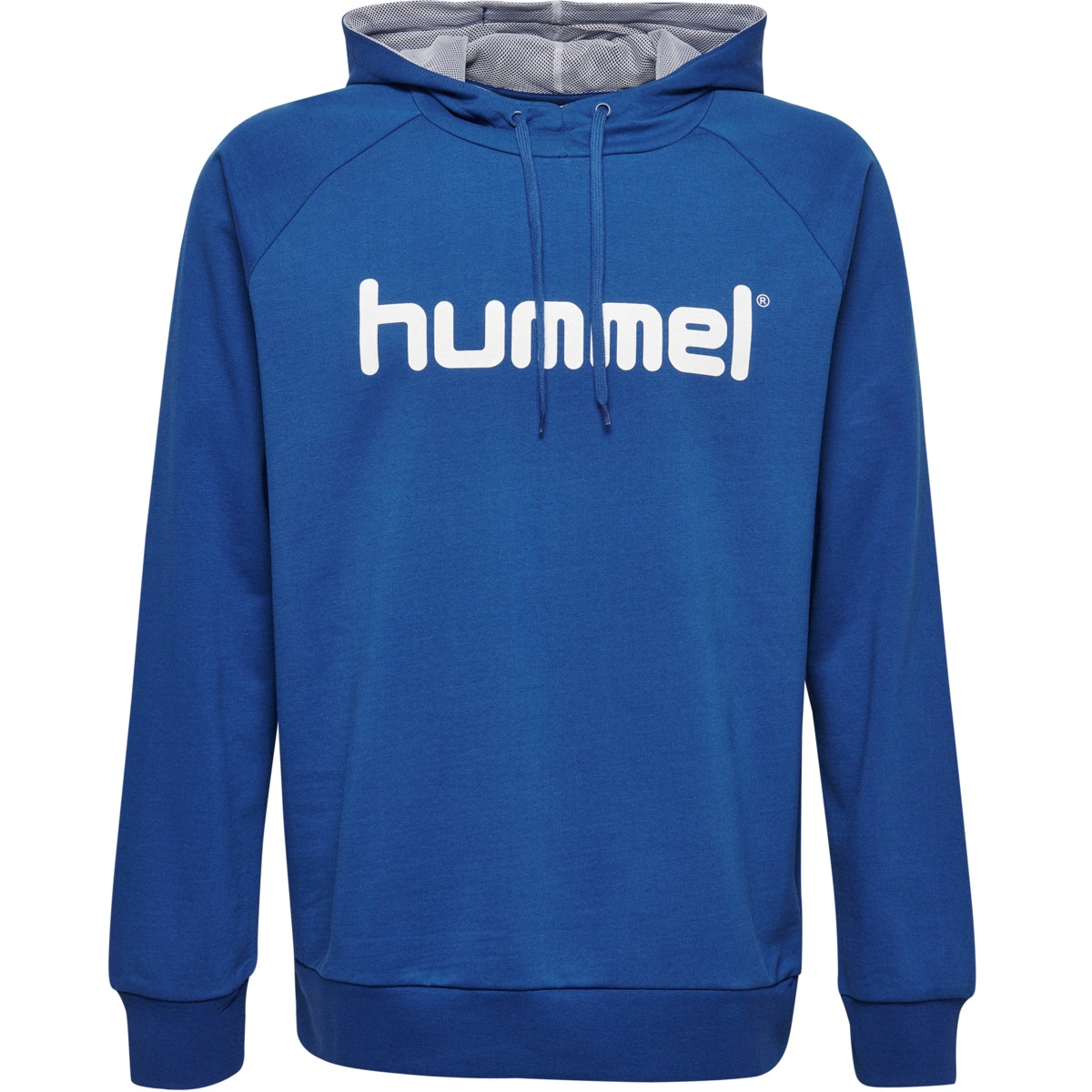 HUMMEL Fussball___Teamsport_Textil___Sweatshirts_Cotton_Logo_Hoody_Schwar 203511 7045 TRUE BLUE