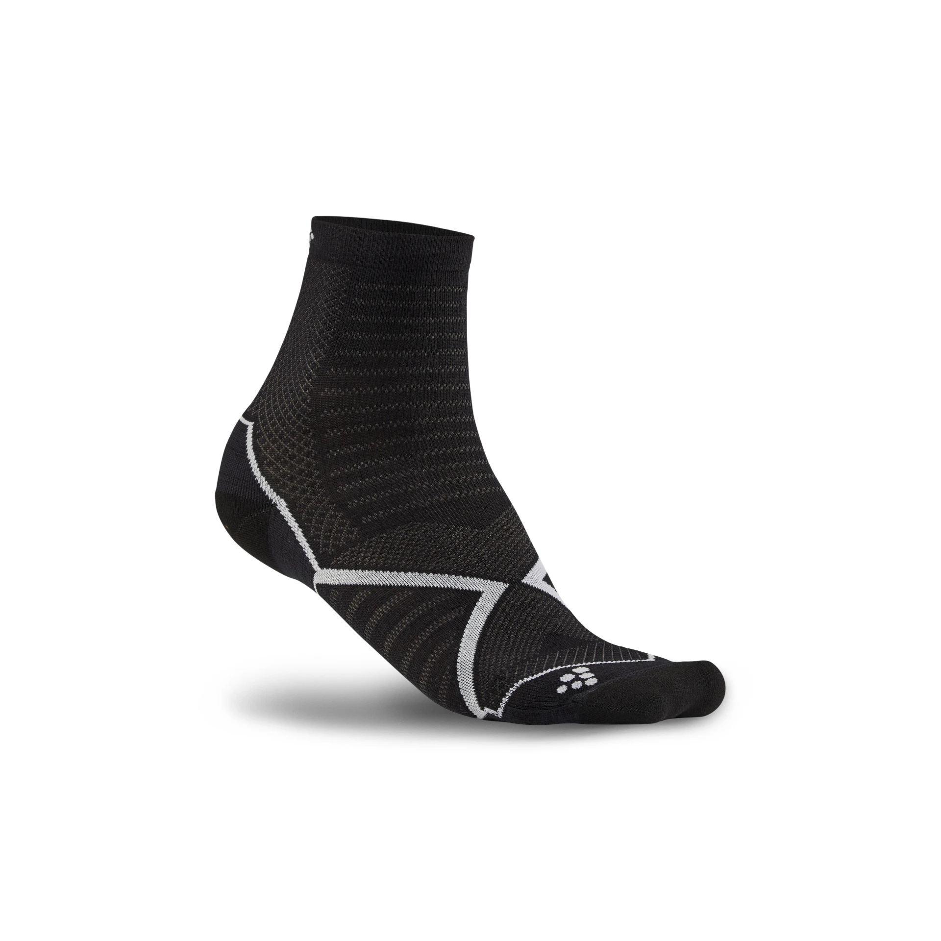 CRAFT Run_Warm_Sock 1907899 999900 BLACK/WHITE