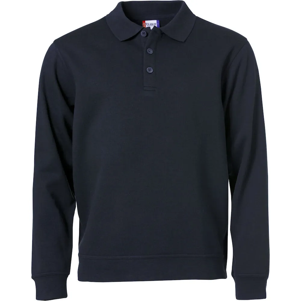 CLIQUE Basic_Polo_Sweater 021032 580 dunkelblau