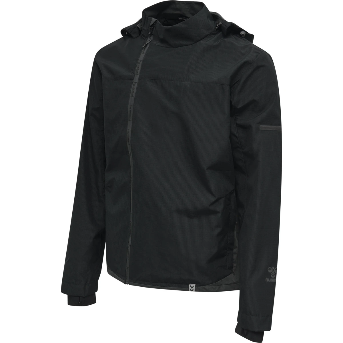 HUMMEL Herren_Funktionsjacke_hmlNORTH 206683 1006 BLACK/ASPHALT