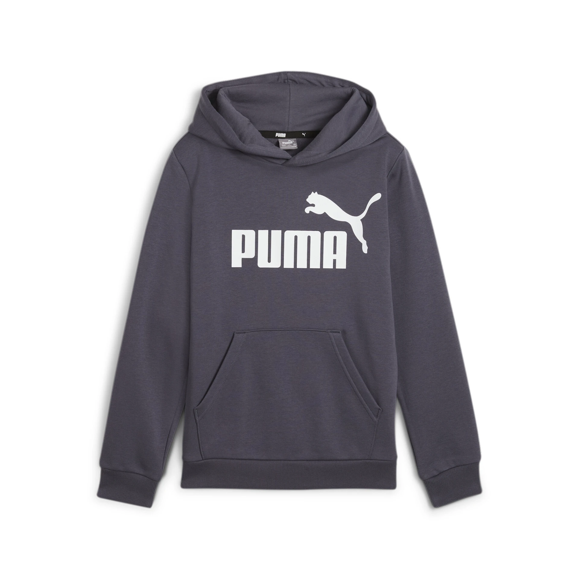 PUMA ESS_Big_Logo_Hoodie_FL_B 586965 023 Galactic Gray