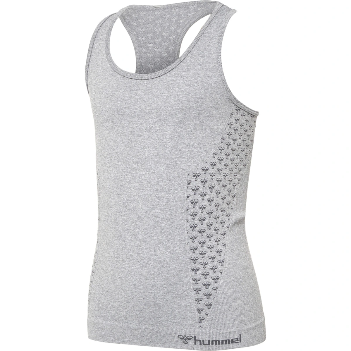 HUMMEL Kinder_Shirt_hmlCI_JUNIOR_SEAMLESS_TOP 214307 2006 GREY MELANGE