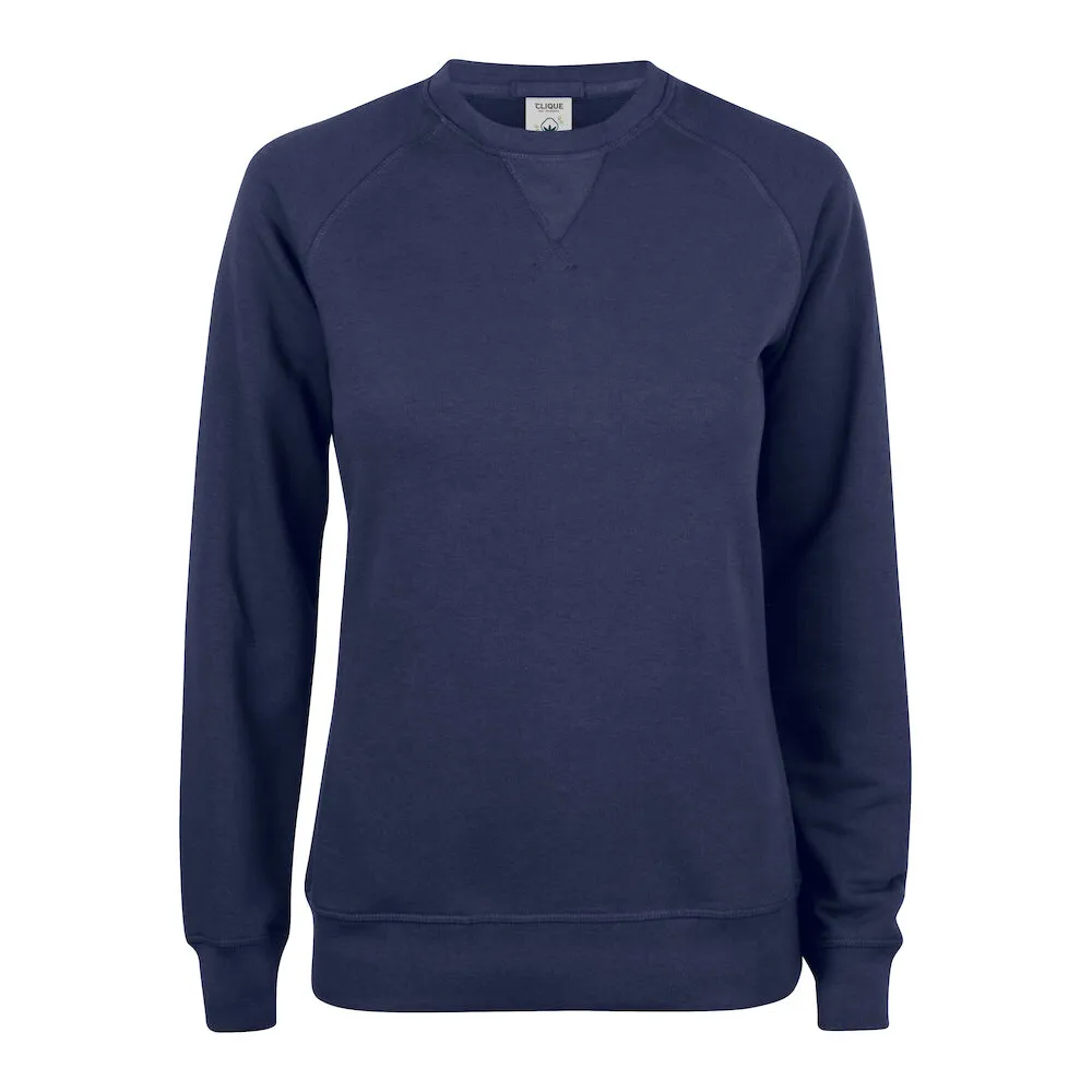 CLIQUE Premium_OC_Roundneck_Women 021001 580 dunkelblau