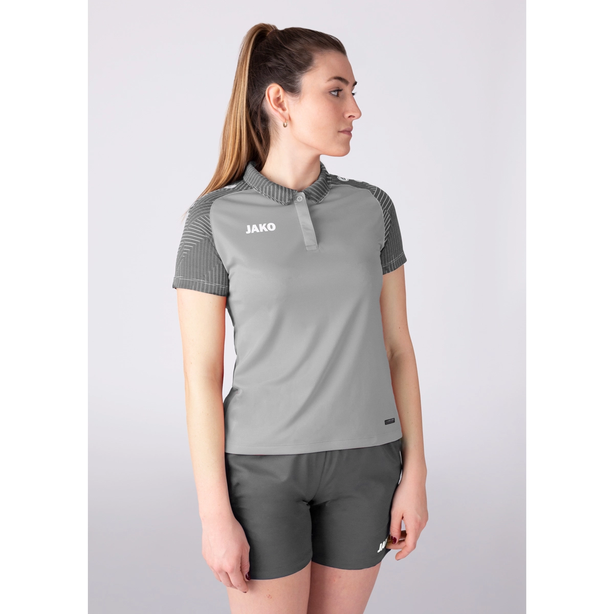 JAKO Polo_Performance 6322K 845 soft grey/steingrau