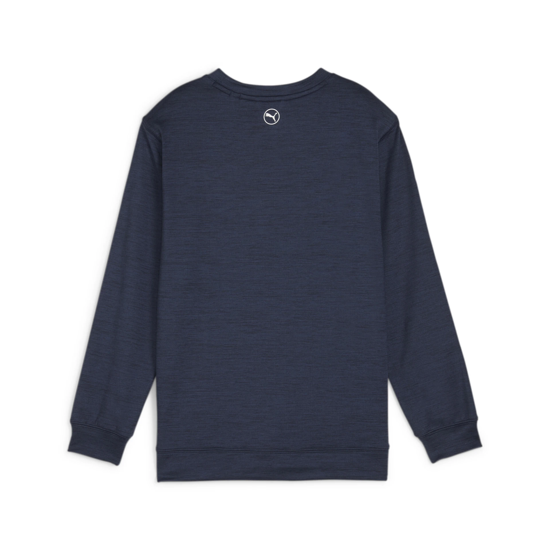 PUMA Boys_Cloudspun_Crewneck 625781 001 Deep Navy