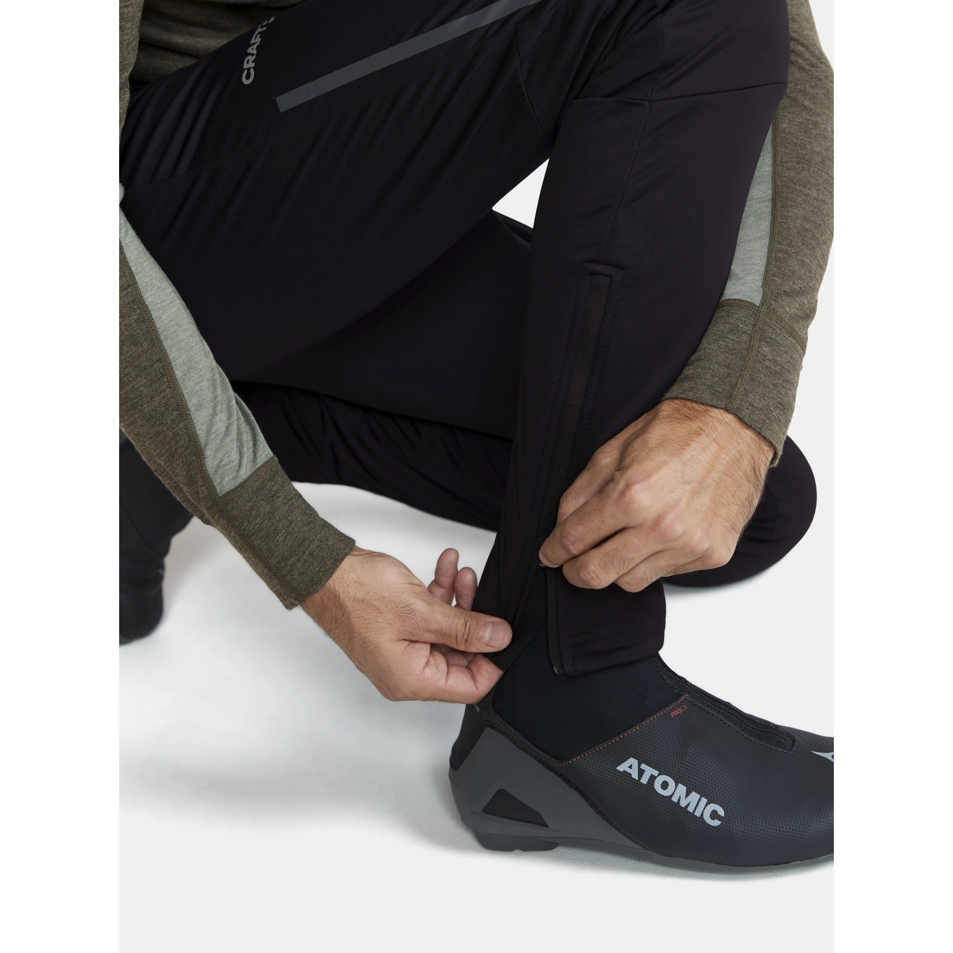 CRAFT Core_Nordic_Training_Wind_Tights_M 1913677 999000 BLACK